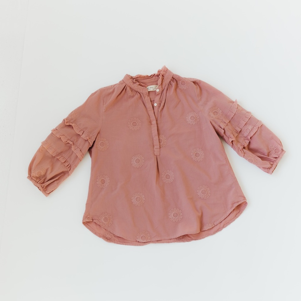 Anthropologie Isabella Sinclair Peasant Blouse